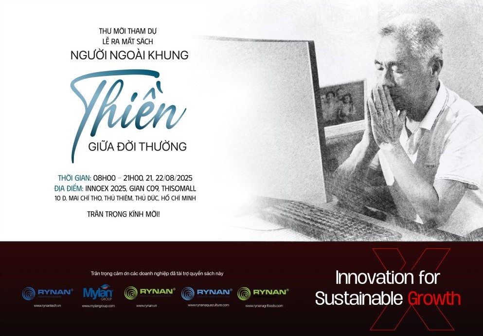 Lễ ra mắt sách - Người ngoài khung: Thiền giữa đời thường